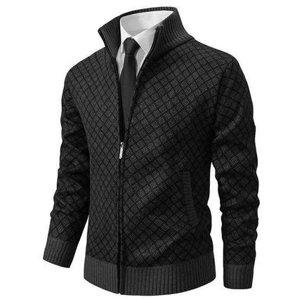 Chaqueta de punto Remy Royal Jacquard