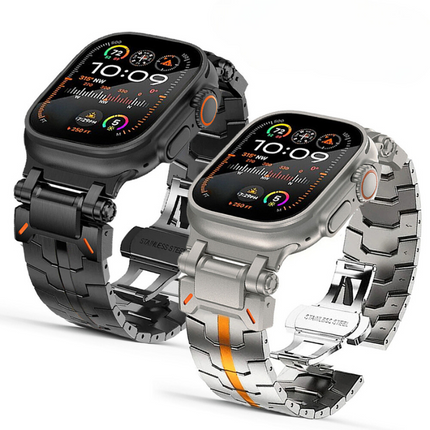 Correa de acero inoxidable Odyssey para Apple Watch
