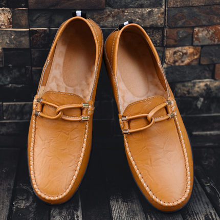 Mocasines de piel auténtica Cambridge