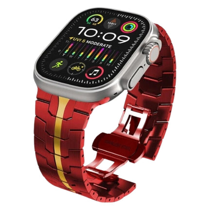 Correa de acero inoxidable y titanio para Apple Watch