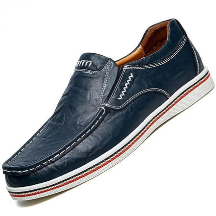 Zapatos Mocasín de Cuero Genuino para Hombre | Estilo Casual