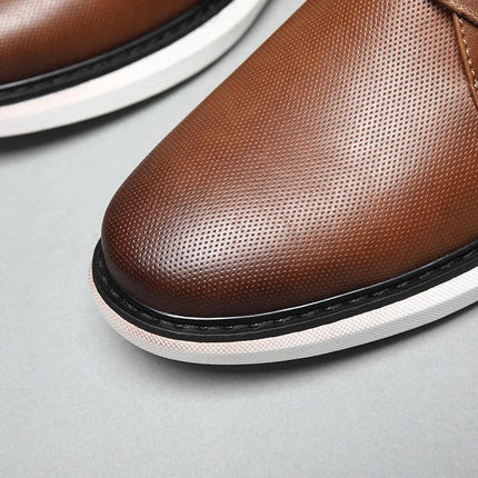 Zapatos de Hombre ZENITHI | Casual Elegante con Cordones