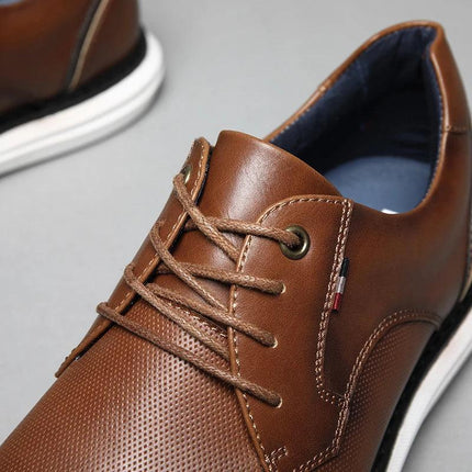 Zapatos de Hombre ZENITHI | Casual Elegante con Cordones