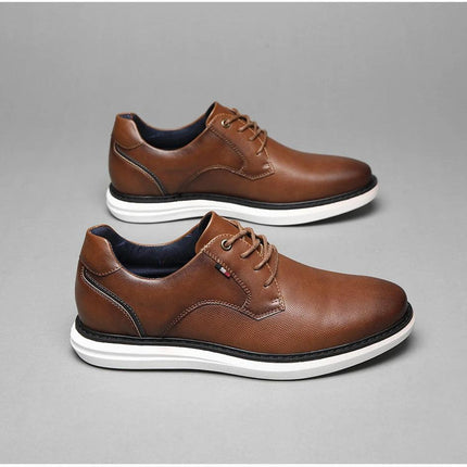 Zapatos de Hombre ZENITHI | Casual Elegante con Cordones