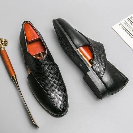 Mocasines de piel auténtica Panache