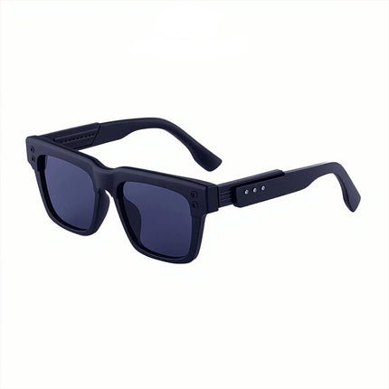 Anteojos de sol Firenze Square con marco negro cuadrado, protección UV400, diseño elegante, para adultos en Argentina.