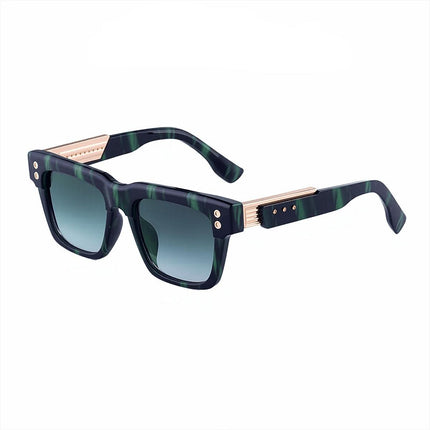 Anteojos de sol Firenze Square para adultos, marco cuadrado color negro, protección UV400, diseño elegante y versátil.