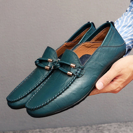 Mocasines de piel auténtica Cambridge