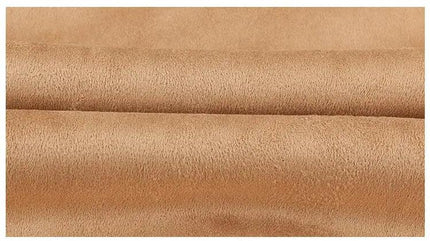 Textura y color del cuero vacuno marrón claro para campera de hombres, material auténtico argentino.