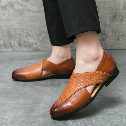 Mocasines de piel auténtica Panache