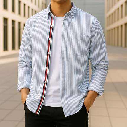 Camisa de lino Pelle Italiana