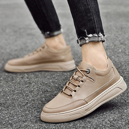 Zapatillas de piel Giuliano