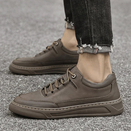 Zapatillas de piel Giuliano