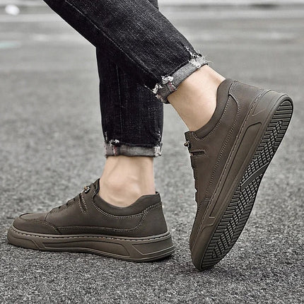 Zapatillas de piel Giuliano