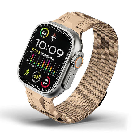Correa milanesa de titanio para Apple Watch