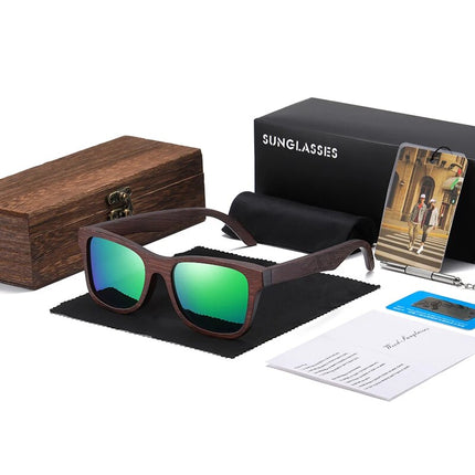 Persianas polarizadas de madera de bambú