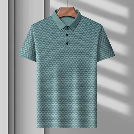 Polo de seda helada premium Ridge
