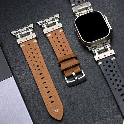 Correa de cuero Pioneer para Apple Watch