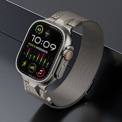Correa milanesa de titanio para Apple Watch