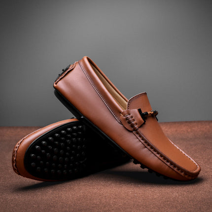 Mocasines Luciano de piel auténtica