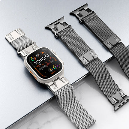Correa milanesa de titanio para Apple Watch