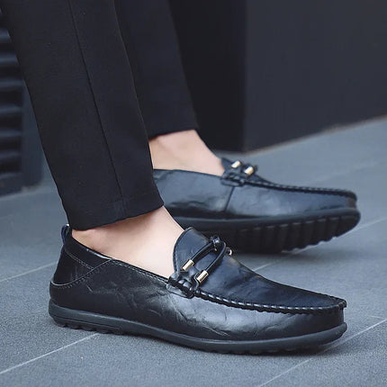 Mocasines de piel auténtica Cambridge