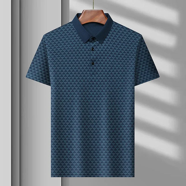 Polo de seda helada premium Ridge