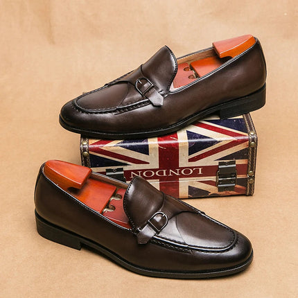 Mocasines de cuero genuino de Viena