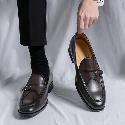 Mocasines de cuero genuino de Viena