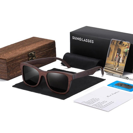Persianas polarizadas de madera de bambú