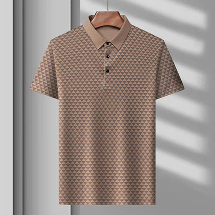 Polo de seda helada premium Ridge