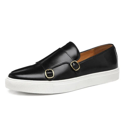 Mocasines de piel auténtica Milano
