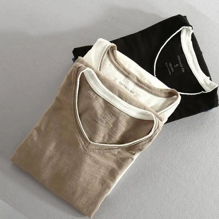 Camisa de manga larga de algodón Haru