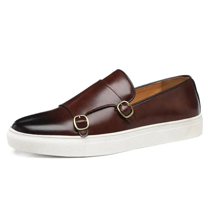 Mocasines de piel auténtica Milano