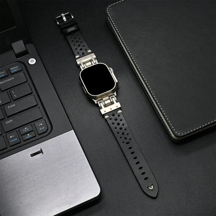 Correa de cuero Pioneer para Apple Watch
