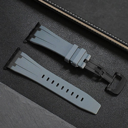 Correa de silicona y titanio Onyx para Apple Watch