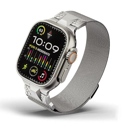 Correa milanesa de titanio para Apple Watch