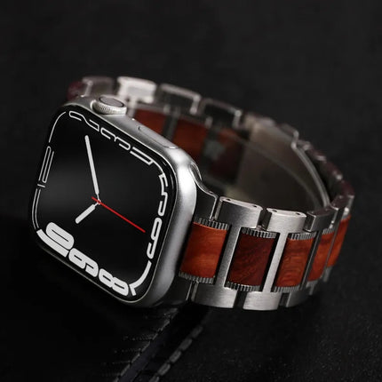 Correa de acero para Apple Watch de TimberSteel