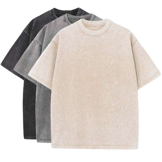 Paquete de 3 camisetas lavadas Hype