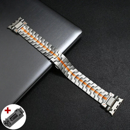 Correa de acero inoxidable Odyssey para Apple Watch