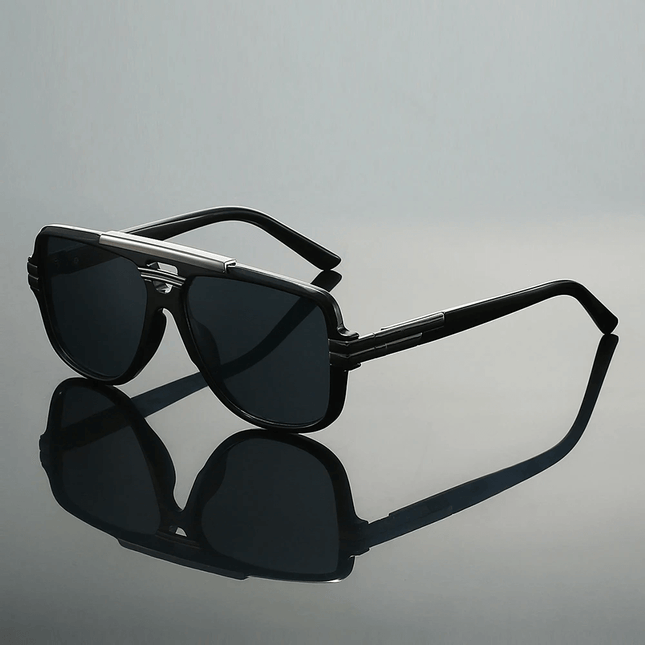 Gafas de sol hombre Arclight Spec, anteojos futuristas de alto contraste, protección solar, diseño liviano y angular, estilo cowboy espacial.