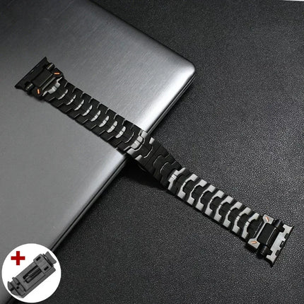 Correa de acero inoxidable Odyssey para Apple Watch