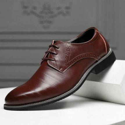 Zapato Oxford de piel auténtica Bracciano