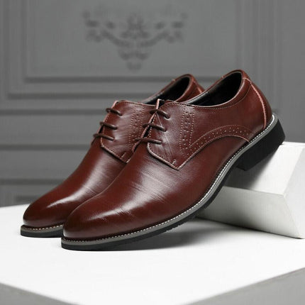 Zapato Oxford de piel auténtica Bracciano