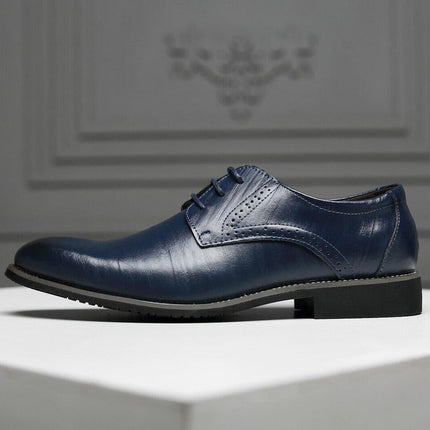 Zapato Oxford de piel auténtica Bracciano