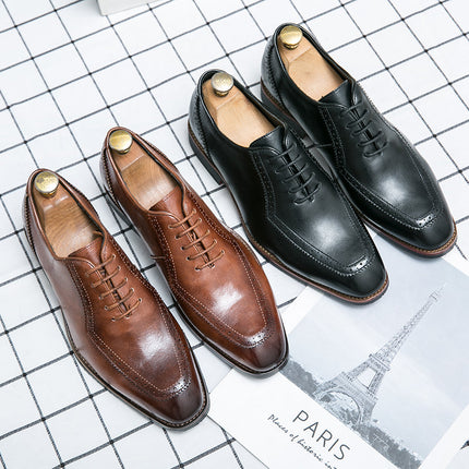Zapatos de vestir de piel auténtica de Londres