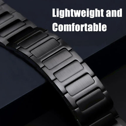 Correa de acero inoxidable noble para Apple Watch