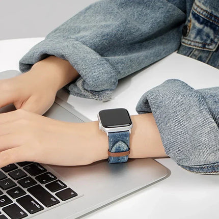 Correa clásica de mezclilla para Apple Watch